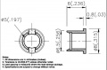Led Holder - Led-5mm 5mm Led Clip, Black -rohs-